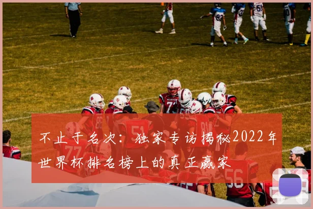 不止于名次:独家专访揭秘2022年世界杯排名榜上的真正赢家
