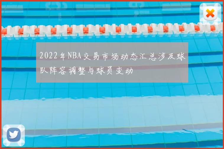 2022年NBA交易市场动态汇总涉及球队阵容调整与球员变动