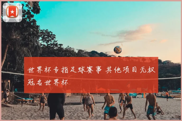 世界杯专指足球赛事 其他项目无权冠名世界杯